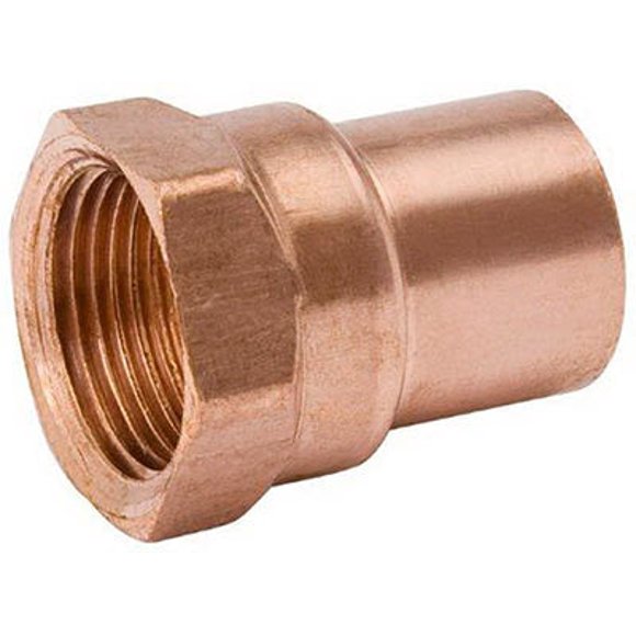 Adaptador NIBCO Copper Wrot Solder Joint hembra 2x2cm