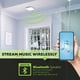 thumbnail image 3 of Ventilador de baño inteligente Homewerks 7148-01-AX con luz LED Alexa, 3 of 8