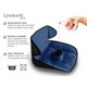 thumbnail image 3 of Almohadillas para asiento de auto Lynmark impermeables, suaves, azul marino, 3 of 7