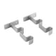 thumbnail image 2 of Pack 2 Unidades Soporte Doble Muro De Metal Satín 19/19 Mm, 2 of 3