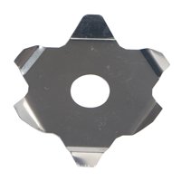 Magideal - Accesorios Para Podadoras De Bandeja De Deshierbe, Cortadora De Césped, Cuchilla Para Comer, Cortadora De Césped De Eje Recto, Cabezales De Cuchilla P Seis Garras