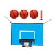thumbnail image 1 of Mini Aro De Baloncesto Para Trampolín, Marco De Baloncesto De Juguete, Estilo De Entrenamiento De Baloncesto B, 1 of 5