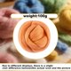 thumbnail image 2 of Lana cardada VKEDA 100 g multicolor fibra suave, 2 of 6