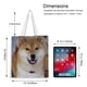 thumbnail image 5 of Shiba Inu Bolso de tela con estampado de lienzo para mujer, bolsa de compras reutilizable y estética, con cremallera interior, regalo para mujer,40*40cm., 5 of 6