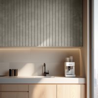 Masisa - Revestimiento Micro Ripado 50 Sierra 2480X218Mm