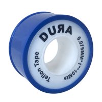 Dura - Set 10 Cintas Teflon 0,075Mmx1 X10Mtsx0,25G/Cm