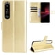 thumbnail image 4 of Funda tipo libro para Sony Xperia 1 III, cartera todo‑en‑uno, funda multifuncional con tarjetero y correa de muñeca desmontable, 4 of 4