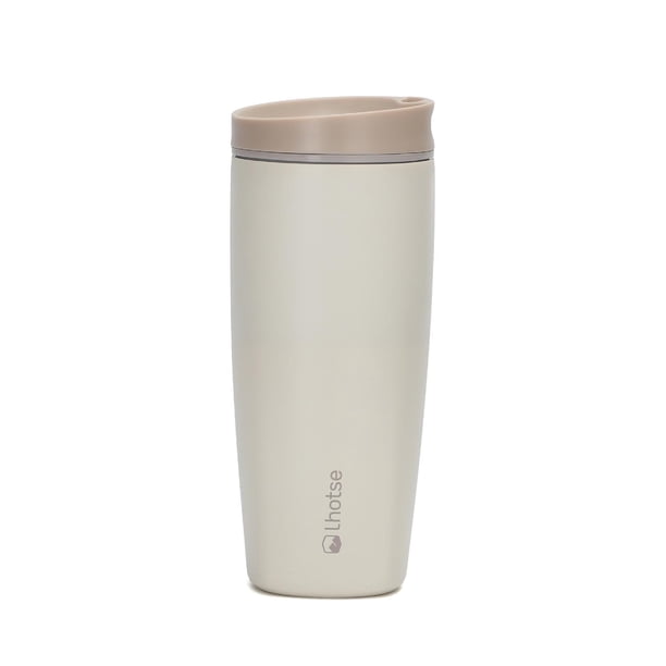 Vaso Mug Térmico Agua Café Termicup 590 ml Acero Inox Lhotse beige