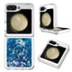 thumbnail image 1 of Funda Para Sansung Galaxy Z Flip 6 Con Brillo Líquido, Protección Completa Y Soporte De Anillo Giratorio, 1 of 4