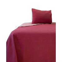 Cubrecama Quilt Bicolor Plaza Y Media Doral