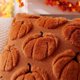 thumbnail image 3 of Fall Pillow Covers Pumpkin Fall Decor 18x18 Set of 2 Caramel, 3 of 3