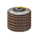 thumbnail image 3 of 10 discos lija traslapado flap madera 115mm 13600 RPM granos, color gris, 3 of 3