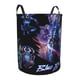 thumbnail image 2 of Blue Beetle Cesta de lavandería de gran capacidad redonda con asa, bolsa para ropa sucia plegable, almacenamiento para dormitorio, baño y lavadero 44x35 cm, 2 of 6