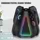 thumbnail image 5 of Base de carga 4 en 1 para 2 mandos de Nintendo Switch - Estación de carga doble para los mandos izquierdo y derecho de Switch2 con indicador LED, 5 of 8