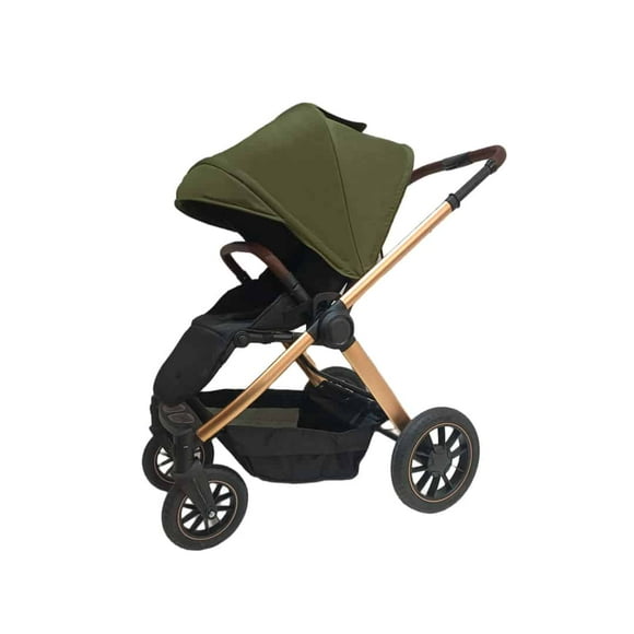 Coche De Bebé Asiento Reversible Verde Gold