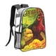 thumbnail image 1 of GODZILLA Mochila transparente temática, resistente y duradera, bolsa see-through para trabajo, deporte, universidad y viaje, 31 × 43 cm, 1 of 6