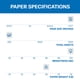 thumbnail image 2 of Impresora Paper Hammermill Premium Color, 28 libras, 11 x 17, 500 hojas, 2 of 7