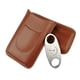 thumbnail image 5 of Soporte Para Cigarros De Bolsillo De Cattlehide, Estuche De Transporte, Humidor Con Cortador De Cigarros, 5 of 5