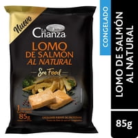 Salmón Lomitos Al Natural 85 G La Crianza