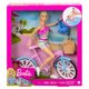 thumbnail image 2 of Juegos didácticos Barbie Set Juego Bicicleta Muñeca Accesorios Niñas 3+ Años, 2 of 3
