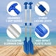 thumbnail image 2 of Remo para bote Better Boat 46-89 cm plegable 2 pzas, 2 of 8