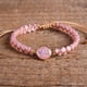 thumbnail image 1 of Healing Yoga Beaded Bracelet - Double Layer Adjustable Geometric Jewelry for Anxiety Relief and Stress Management, 1 of 5