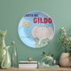 thumbnail image 5 of Gildo (dibujos animados) Plato decorativo de porcelana fina (bone china), plato decorativo de cerámica para hogar, oficina, soporte de pared, platos decorativos para dormitorio - 6 pulgadas (15 cm), 5 of 6