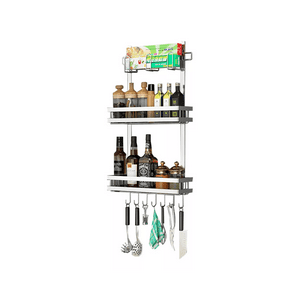 Importclick - Organizador Estante Lateral Refrigerador Multifuncional Cocina