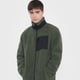 thumbnail image 3 of Casaca Hombre Sherpa Full Zipper Verde Militar Corona, 3 of 5