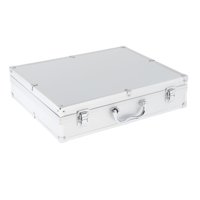 Bothyi - Estuche Para Micrófono Estuche Rígido Para Micrófono De Transmisión En Vivo Resistente A Impactos De Aluminio 36.5X28.5X9Cm Negro