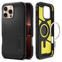 Funda Spigen Tough Armor (Ai) Magfit Para Iphone 16 Pro, Color Negro