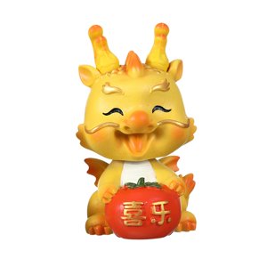 Bothyi - Estatua De Dragón Mesa Feng Shui Art Dragon Figurita Para Estantería De Gabinete De Hotel