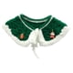 thumbnail image 4 of Babero De Ganchillo Collar De Gatito Bufanda Para Cachorros Perros Y Gatos Pequeños Medianos Verde L, 4 of 5