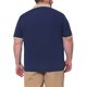 thumbnail image 3 of INSPIRE CHIC Camisa Polo Casual Transpirable de Manga Corta con Cuello en Contraste para Hombre Grande y Alto 4XL Azul Oscuro, 3 of 5