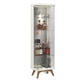 thumbnail image 2 of Vitrina Deco5 Vidrio 180 Cm Madera Blanco, 2 of 5