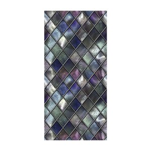 Bothyi - Privacidad Ventana Película Hogar Anti Uv Vidrieras Baño Diy Ventana Calcomanías A