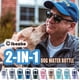 thumbnail image 2 of Botella de agua para perros Cibaabo con recipiente de comida de 550 ml, 2 of 6