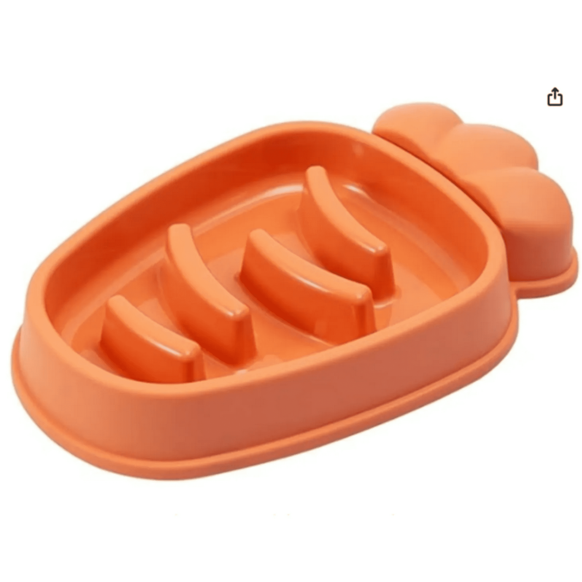 Genérico - Cuencos Para Perros Ansiedad Forma Zanahoria