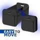 thumbnail image 2 of Organizador de maletero para coche, SUV, camión | Premium Multi compartimentos ajustables Organizador de maletero plegable del coche (tamaño grande, negro), 2 of 3