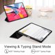 thumbnail image 5 of Funda inteligente magnética para iPad Pro de 12,9" (3.ª generación), compatible con la carga del Apple Pencil, con soporte triple, fijación magnética y cubierta de goma con función de, 5 of 8