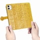 thumbnail image 3 of Funda Cartera FOXDOCK para iPhone 12 Mini , Flip PU con Relieve de Gatos y Perros, Tarjetero y Soporte, 3 of 6
