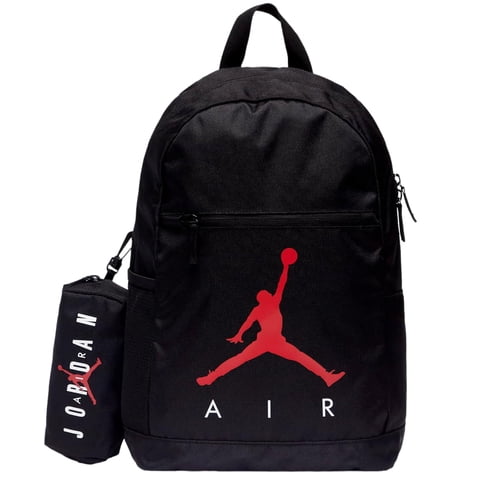 Mochila Nike Air Jordan Talla L Para Escuela Con Estuche Para Lápices