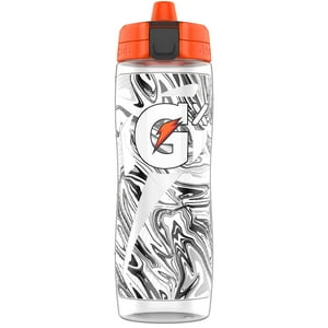 Botella Gatorade Gx Marble Black De 900 Ml Con Cápsula De Fórmula