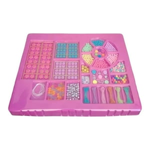 Genérico - Juguete Set De Mostacillas Para Hacer Pulseras Infantiles