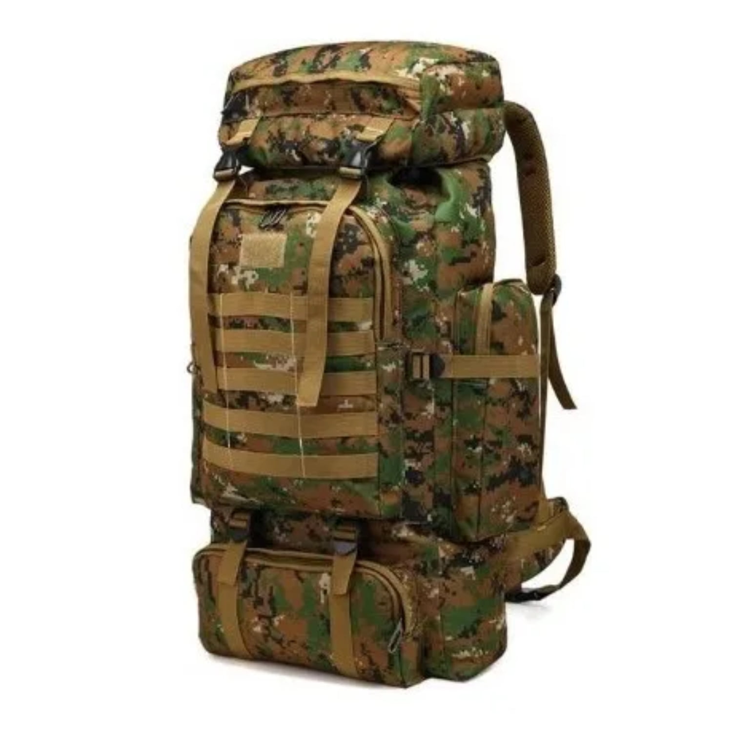 Importclick - Mochila Táctica Camping Trekking Senderismo 80 L Jungla