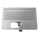 thumbnail image 1 of Top Cover HP Teclado Retroiluminado Español Plata para Notebook Pavilion 15-cd (Nuevo), 1 of 2