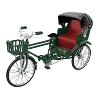 Bothyi - Modelo De Triciclo A Escala 1:12, Decoraciones, Adorno De Paisaje Para Niños, Niñas, Niños, Verde