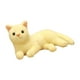 thumbnail image 3 of Peluche De Gato De Juguete, Almohada Suave Y Adorable Para Dormitorio, Sala De Estar, Recuerdo De Fiesta, Color Beige Y Amarillo, 3 of 5