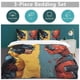 thumbnail image 5 of Deaool Down Duvet Cover Microfiber Bedding Set Lightweight3-Piece SetLightweight and comfortable, 5 of 5