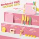 thumbnail image 2 of Set de Herramientas de Cocina Montessori Lullulii - Set de 14 Piezas de Cuchillos para Niños Pequeños, 2 of 8